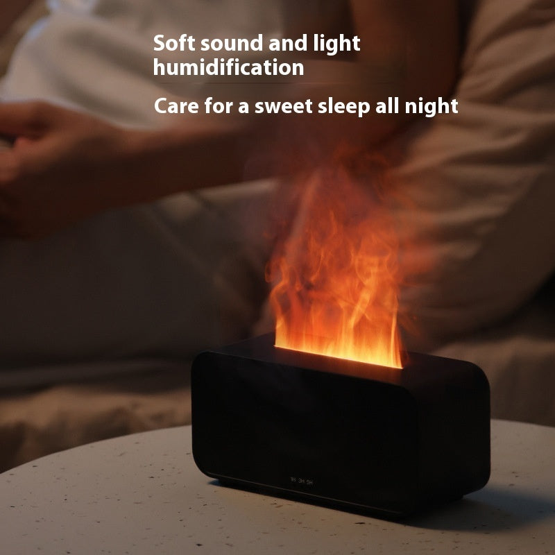 BLYNTRA™ USB Flame Aroma Diffuser – Timed Humidifier & Mood LED BLYNTRA