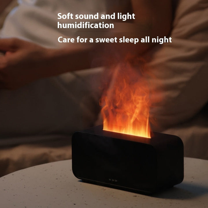BLYNTRA™ USB Flame Aroma Diffuser – Timed Humidifier & Mood LED BLYNTRA