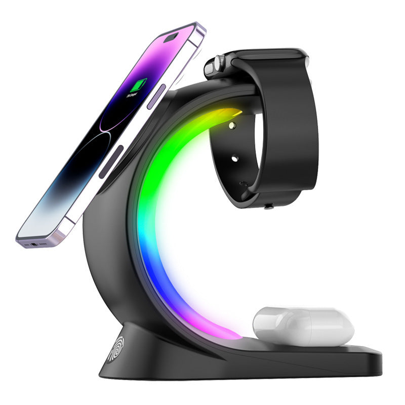 BLYNTRA™ 4-in-1 Magnetic Wireless Charger w/ Ambient Light BLYNTRA