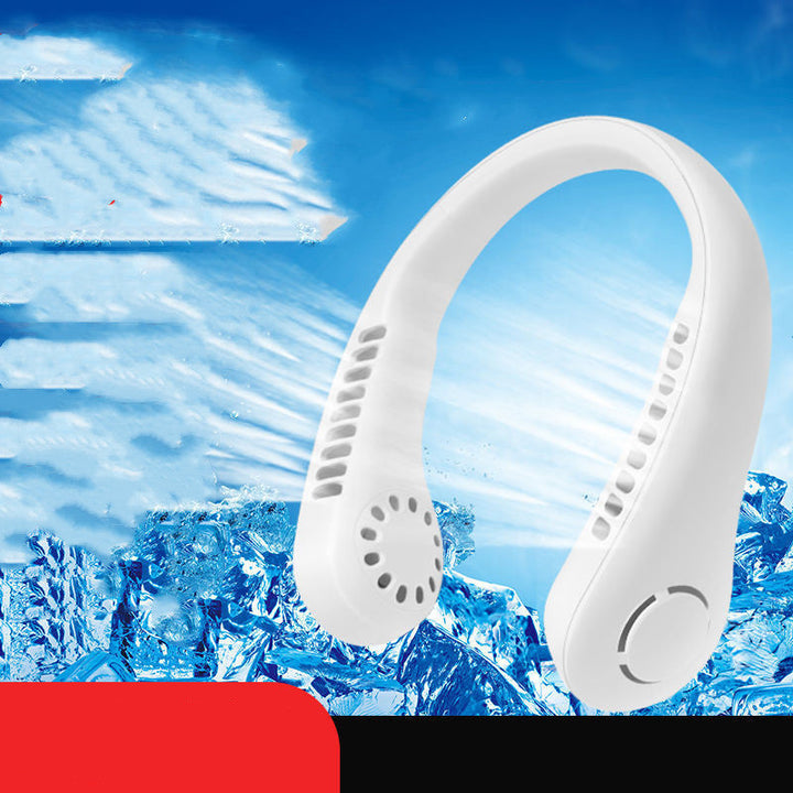 Stylish Leafless Hanging Neck Fan Usb BLYNTRA