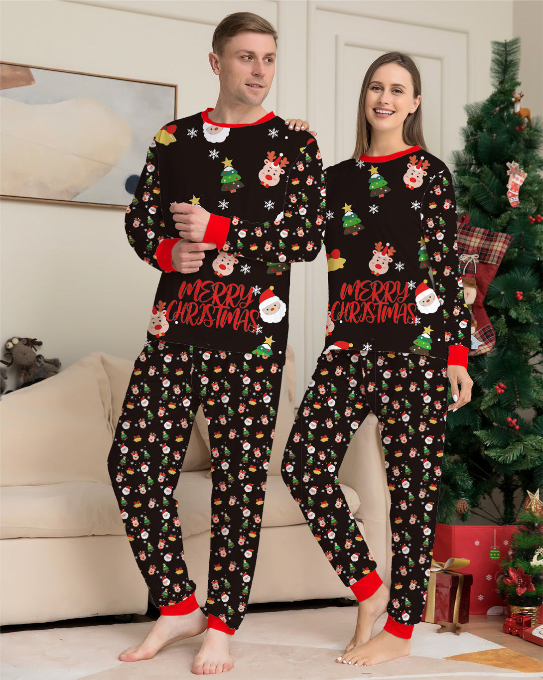 BLYNTRA Family Christmas Matching Pajamas Set – Cozy Holiday Sleepwear BLYNTRA