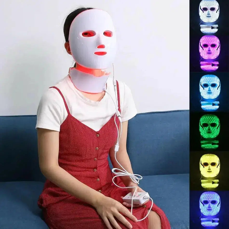 7 Color LED Face Mask for Skin Rejuvenation SHOPPING HUB