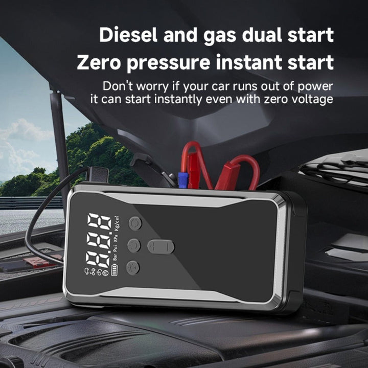 4000A Car Jump Starter & Air Compressor 12V Silicone Back Scrub Bath Brush
