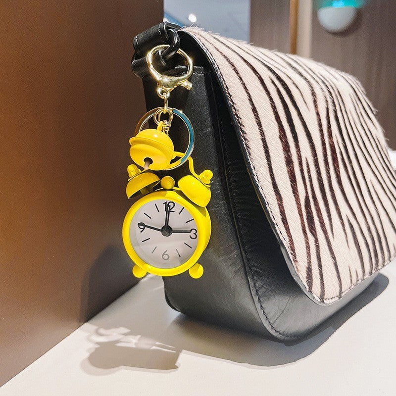 Mini Alarm Clock Keychain – Cute Handbag Charm BLYNTRA