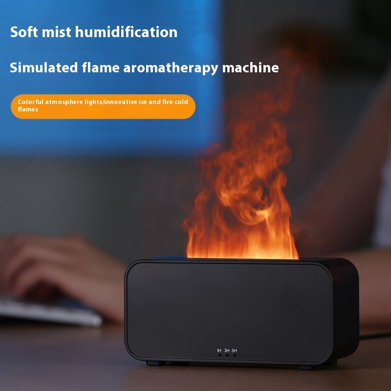 BLYNTRA™ USB Flame Aroma Diffuser – Timed Humidifier & Mood LED BLYNTRA