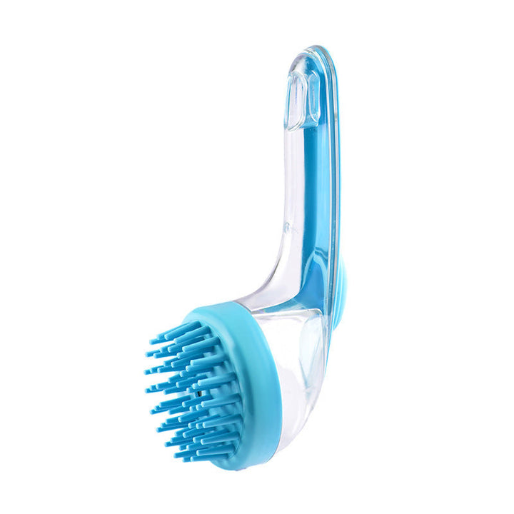Dogs Cats Pets Brush Pet Bath Brush Cleaning Brushes Long Handle Shower Brush Pet Supplies Cat Dog Pet Grooming Comb For Pet Products SHOPPING HUB