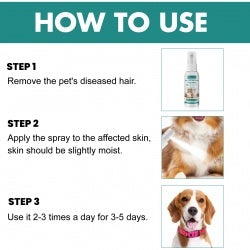 Pet Anti-Itch Skin Spray for Dogs & Cats BLYNTRA