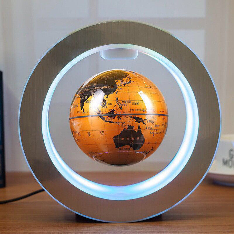 BLYNTRA 3D Levitating World Globe – LED Light Floating Decoration BLYNTRA