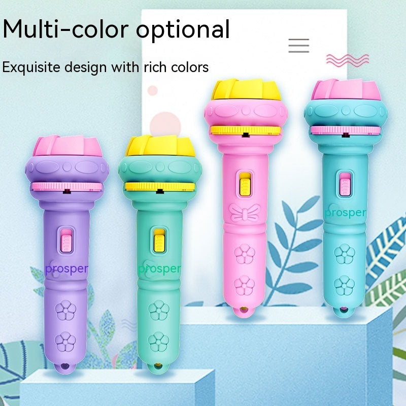 Cartoon Projection Flashlight Children's Educational Toys BLYNTRA