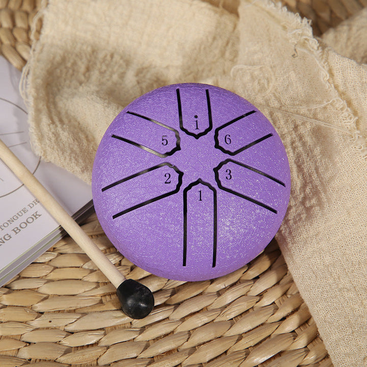 Hollow Drum Steel Tongue Drum Air Force Drum Corps Worry-free Drum Percussion Portable Musical Instrument Silicone Back Scrub Bath Brush