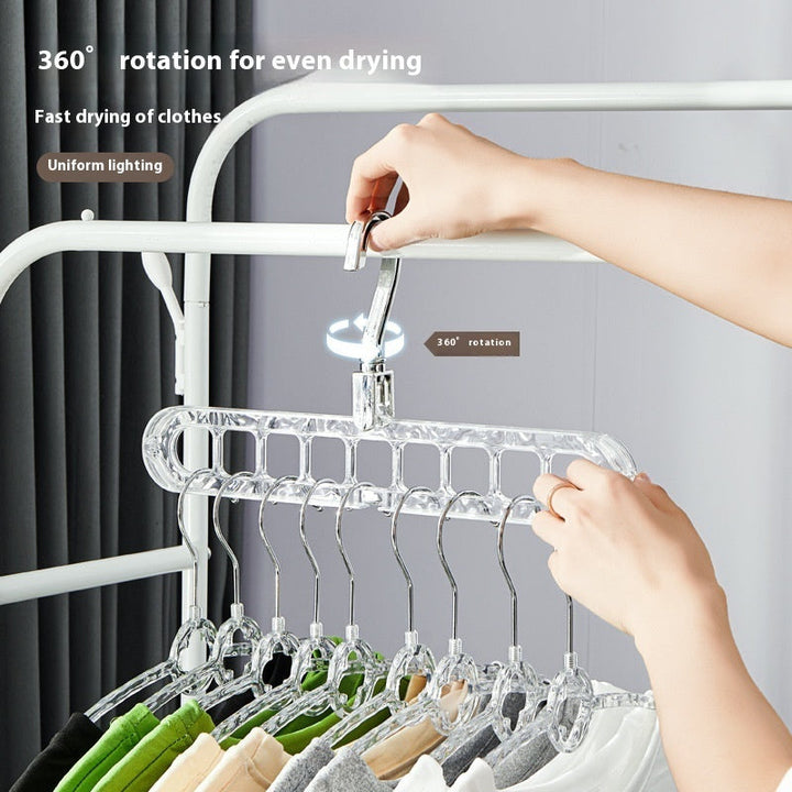 Glacier Pattern Nine-hole Hanger Household Foldable And Contractible Silicone Back Scrub Bath Brush