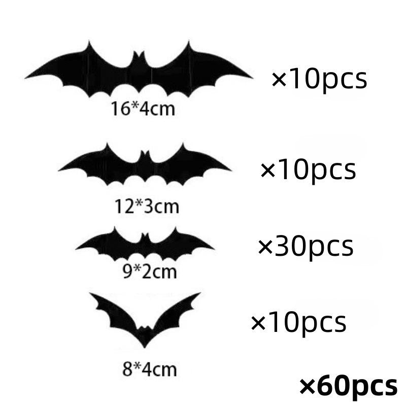 BLYNTRA 3D Bat Wall Stickers – Instantly Create Spooky Halloween Walls Silicone Back Scrub Bath Brush