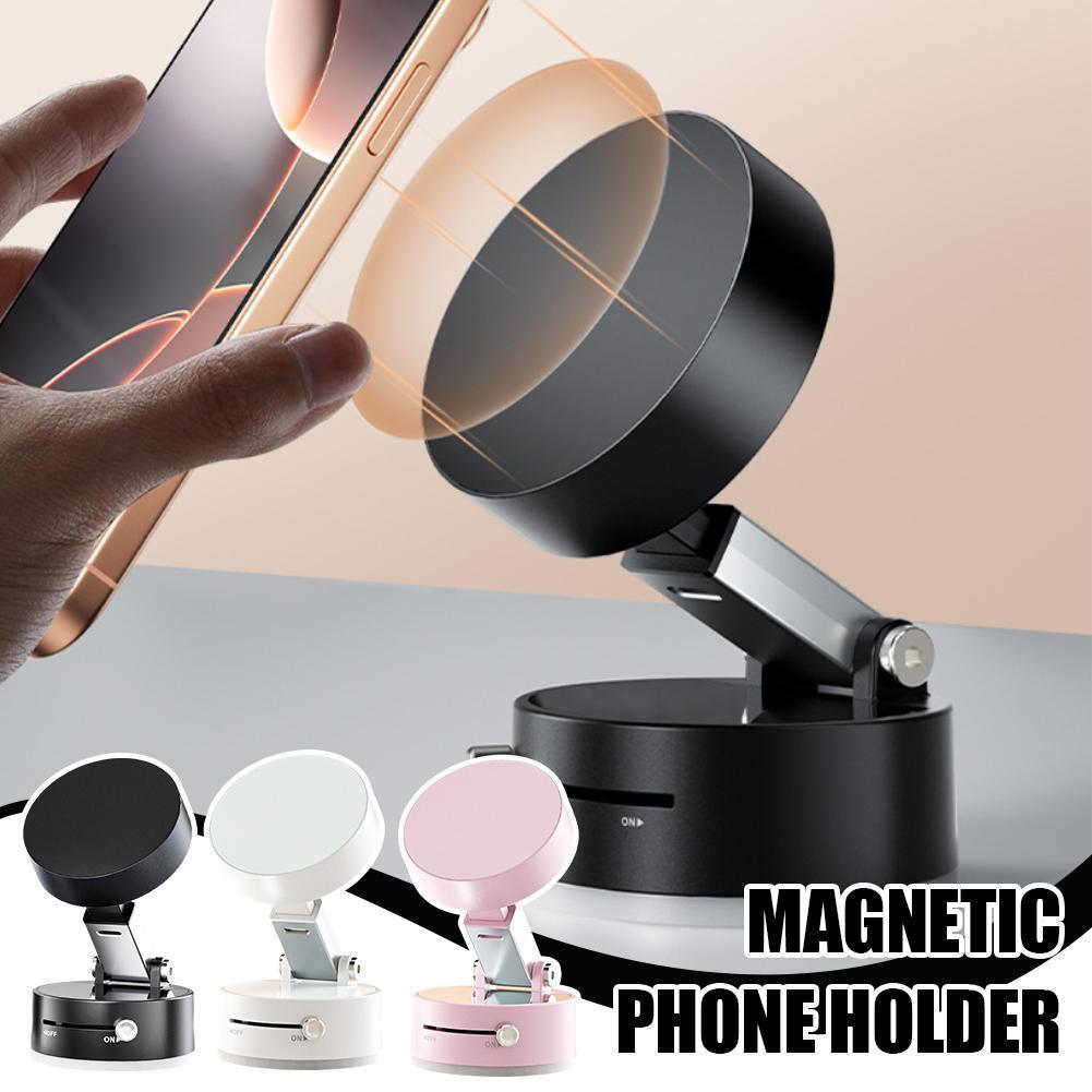 MagnaHold Foldable Car Phone Mount Silicone Back Scrub Bath Brush