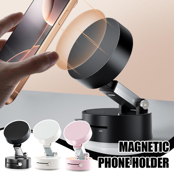 Foldable Magnetic Vacuum Car Phone Holder Foldable Suction Cup With Suction Cup Hands-Free Navigation For Smart Phone Silicone Back Scrub Bath Brush