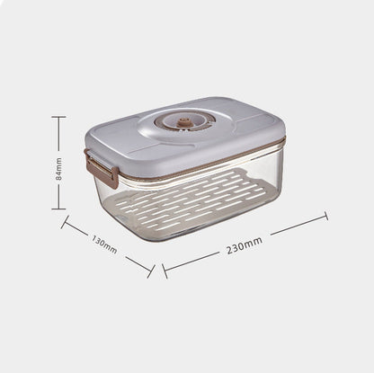 FreshSeal Vacuum Food Storage Box Silicone Back Scrub Bath Brush