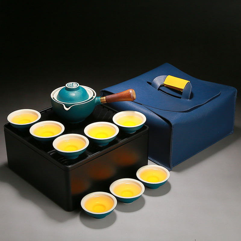 BLYNTRA Portable Travel Tea Set – Automatic Brewing BLYNTRA