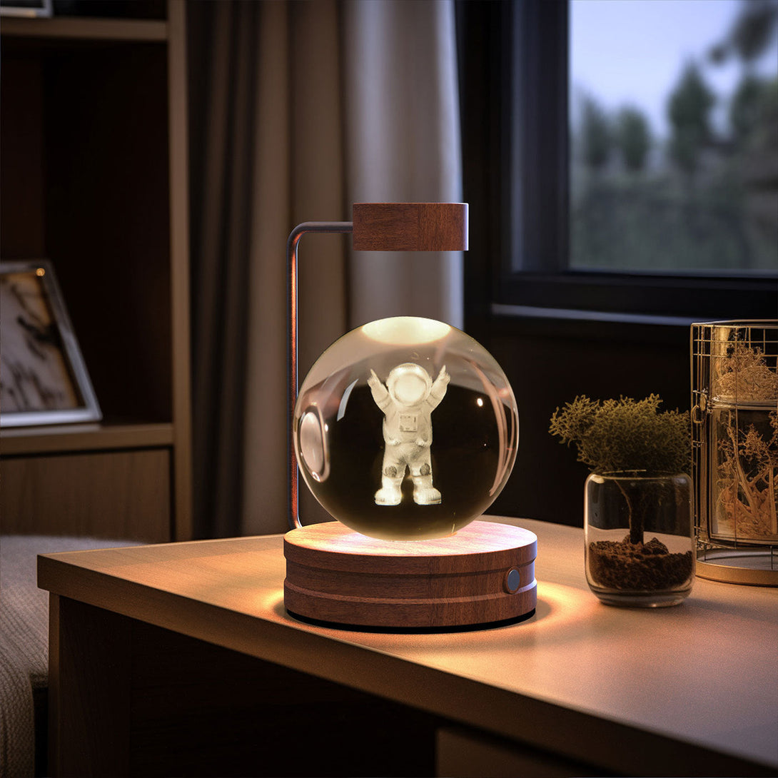 Dino Galaxy Night Light | Crystal Ball Lamp USB BLYNTRA