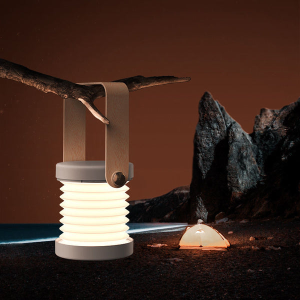 Foldable Touch Dimmable Reading LED Night Light Portable Lantern Lamp USB Rechargeable For Home Decor Silicone Back Scrub Bath Brush