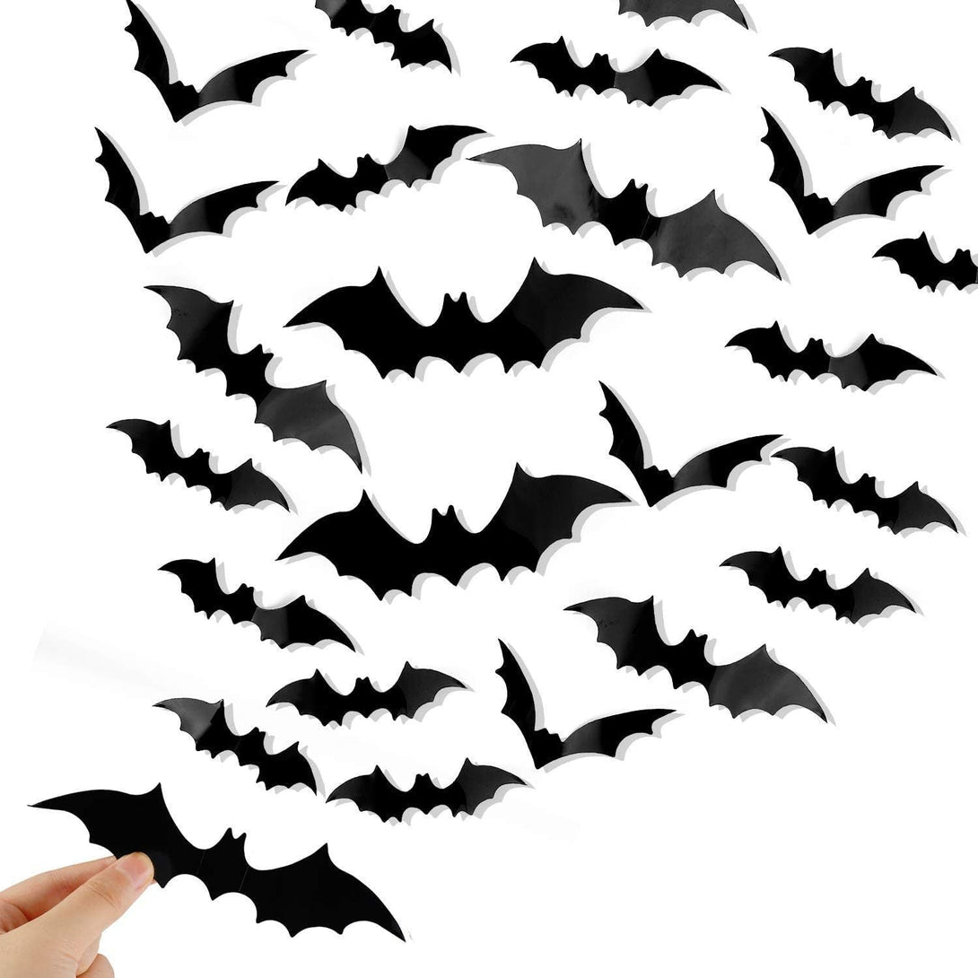 BLYNTRA 3D Bat Wall Stickers – Instantly Create Spooky Halloween Walls Silicone Back Scrub Bath Brush