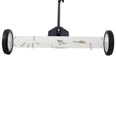 MagniSweep Pro 24" Magnetic Pickup Tool Silicone Back Scrub Bath Brush