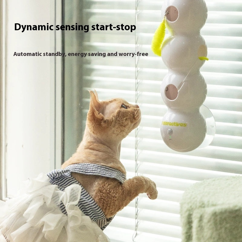 Smart Teasing Cat Toy with Moving Tail BLYNTRA