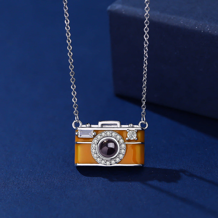 Projection Photo Necklace | Hidden Camera Pendant Blyntra