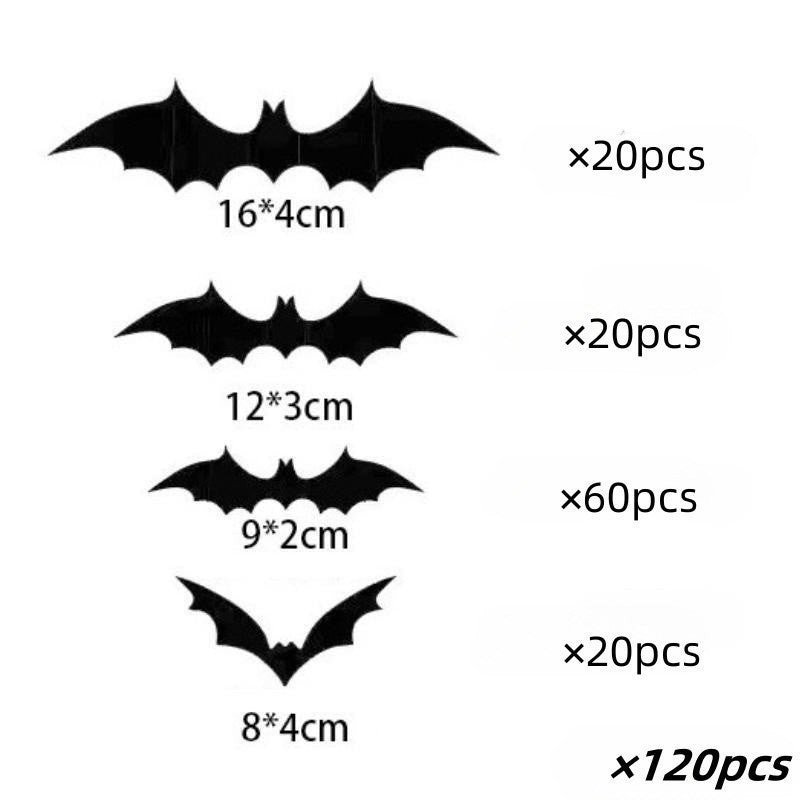 BLYNTRA 3D Bat Wall Stickers – Instantly Create Spooky Halloween Walls Silicone Back Scrub Bath Brush
