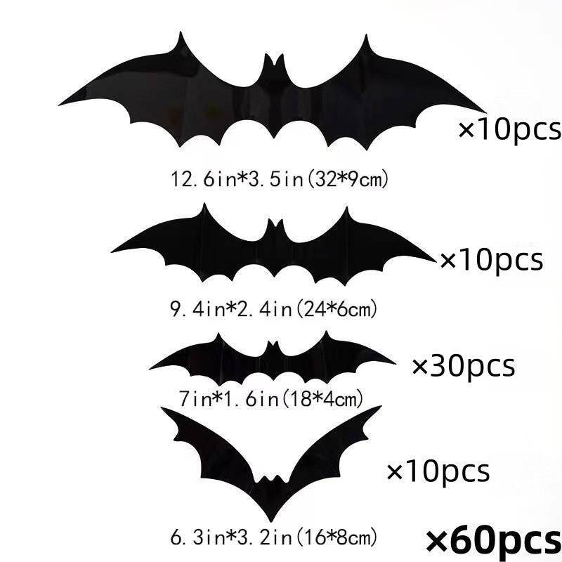 BLYNTRA 3D Bat Wall Stickers – Instantly Create Spooky Halloween Walls Silicone Back Scrub Bath Brush