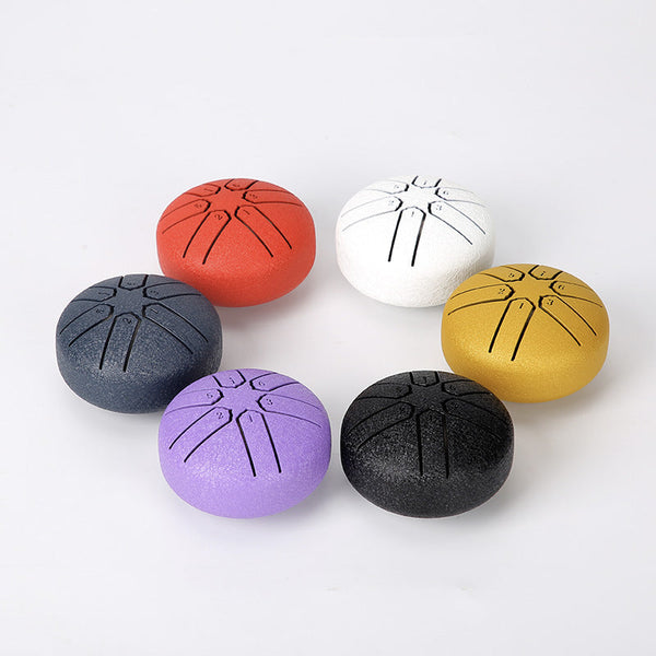 Hollow Drum Steel Tongue Drum Air Force Drum Corps Worry-free Drum Percussion Portable Musical Instrument Silicone Back Scrub Bath Brush