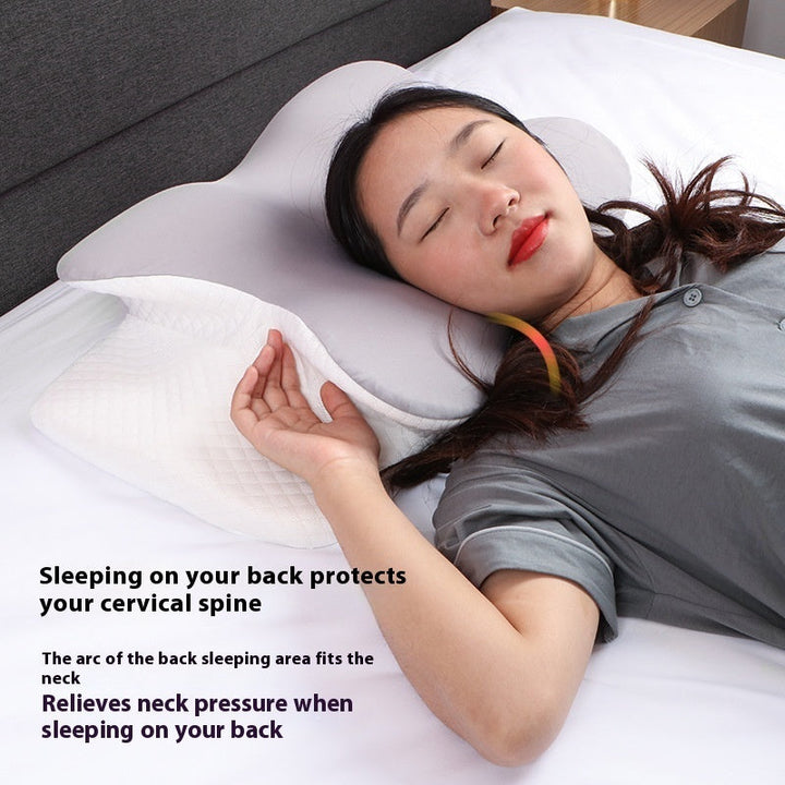 Memory Foam Neck Pillow – Sleep Support BLYNTRA