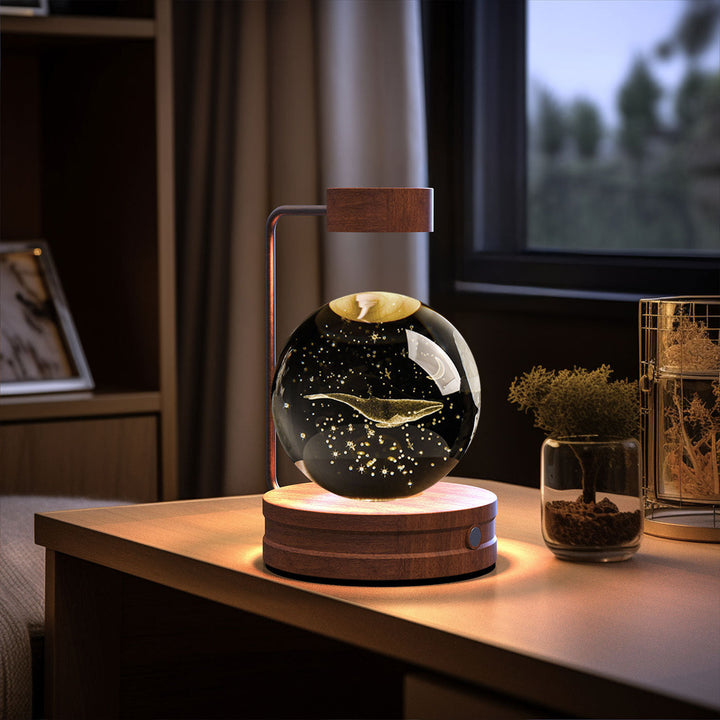 Dino Galaxy Night Light | Crystal Ball Lamp USB BLYNTRA