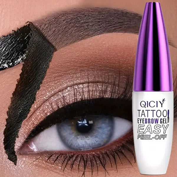 Tattoo Easy Peel Off Eyebrow Gel Cream Types Long-Lasting Smudge-Proof Sweat Resistant Waterproof Cosmetics Silicone Back Scrub Bath Brush