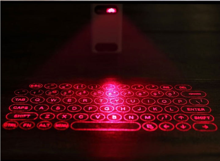 Laser Projection Keyboard + Air Mouse | Portable Virtual Typing Pad Silicone Back Scrub Bath Brush