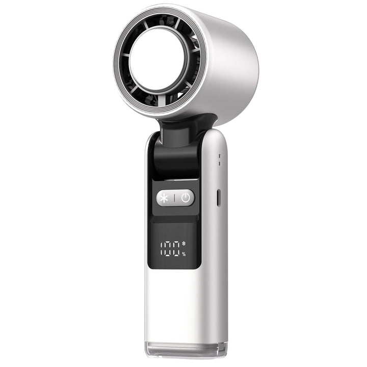 TurboChill Mini USB Fan with Digital Display Silicone Back Scrub Bath Brush