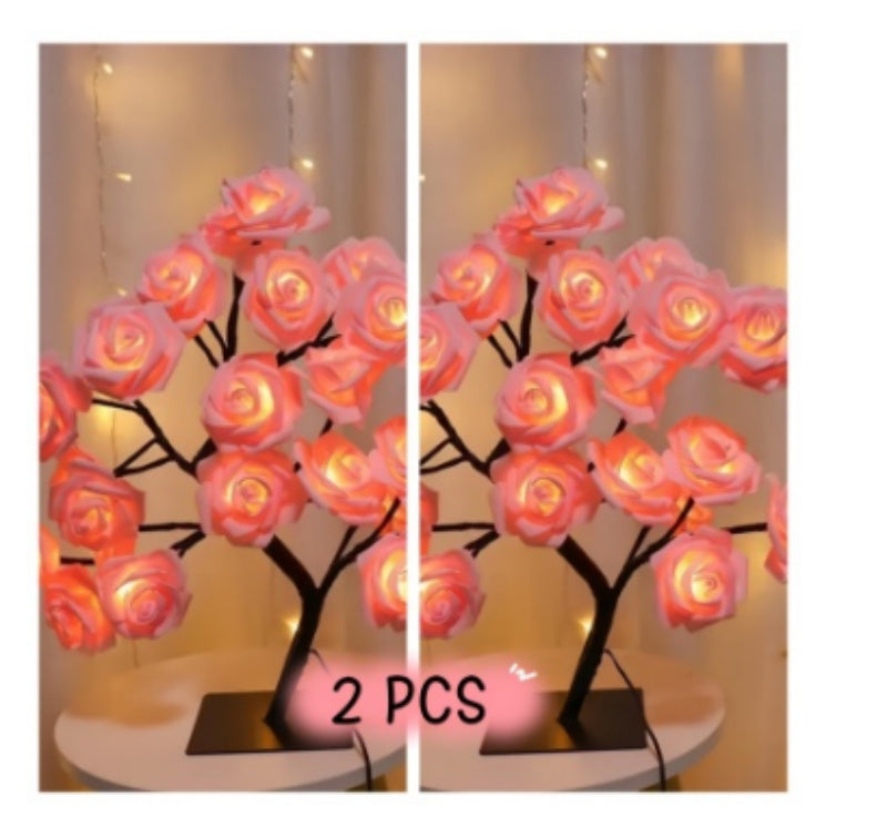 BLYNTRA™ LED Rose Tree Lamp – Romantic Ambient Night Light BLYNTRA