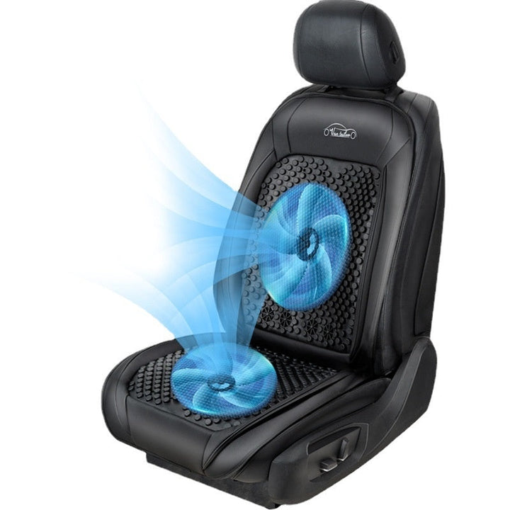 12V Car Ventilated Seat Cushion | Cool & Comfy Ride Blyntra