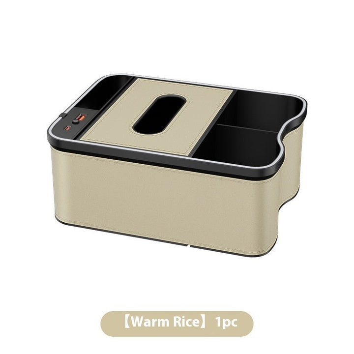 Car Armrest Storage Organizer Box BLYNTRA