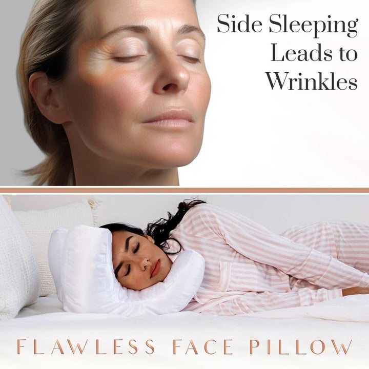 Face Pillow for Side Sleepers – Anti-Wrinkle Design BLYNTRA