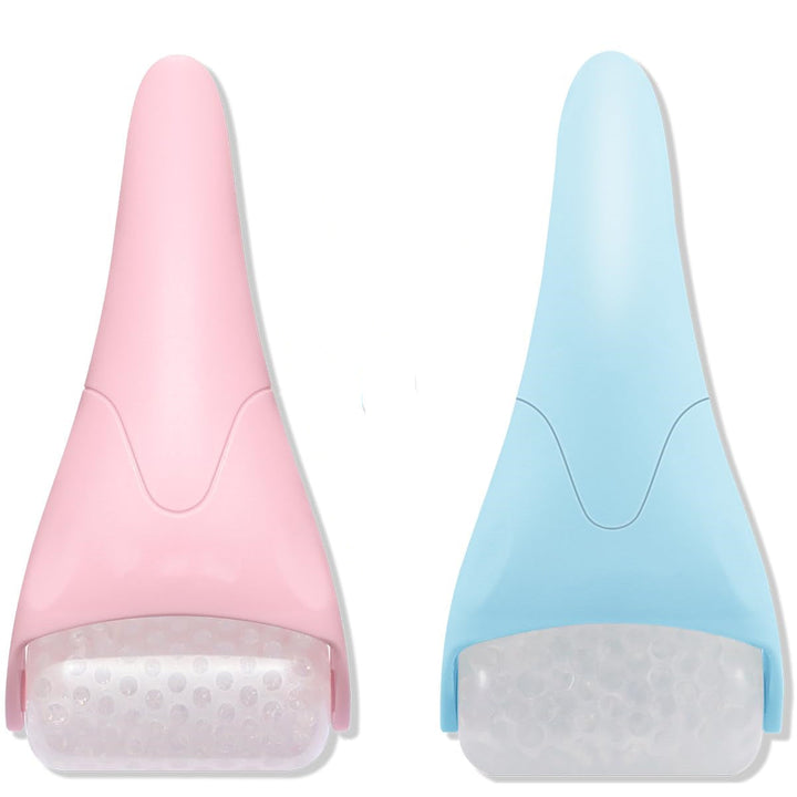 GlaciGlow Facial Ice Roller Massager Silicone Back Scrub Bath Brush