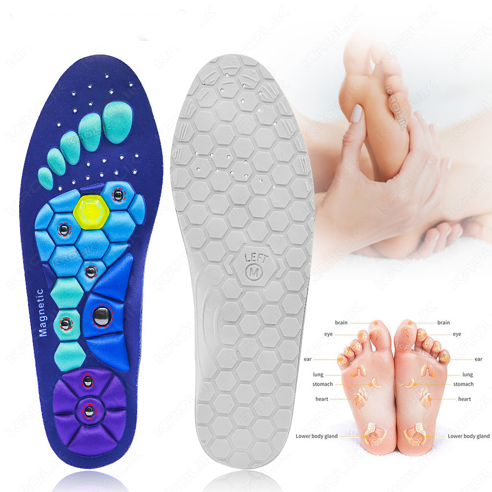 Magnetic Therapy Insoles | Acupressure Foot Pads BLYNTRA