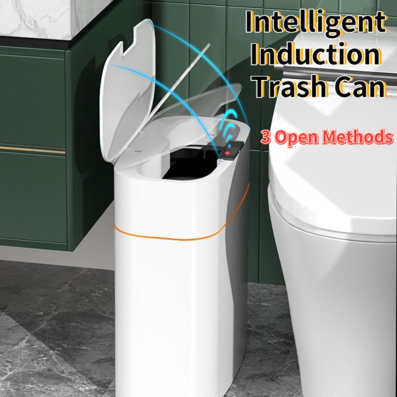 BLYNTRA™ Touchless Smart Trash Can – Sensor Lid, Sleek & Hygienic BLYNTRA