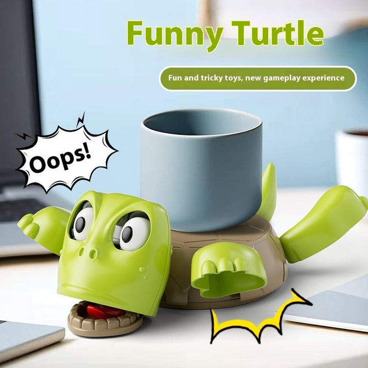 Funny Turtle Coaster Press for Desk BLYNTRA