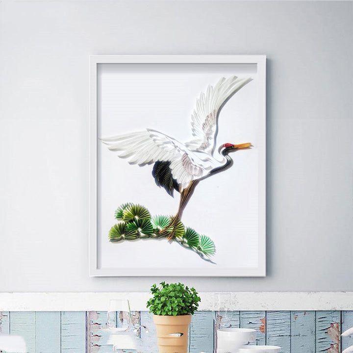Quilted Paper Art Kit | DIY Illustration Decor Set BLYNTRA