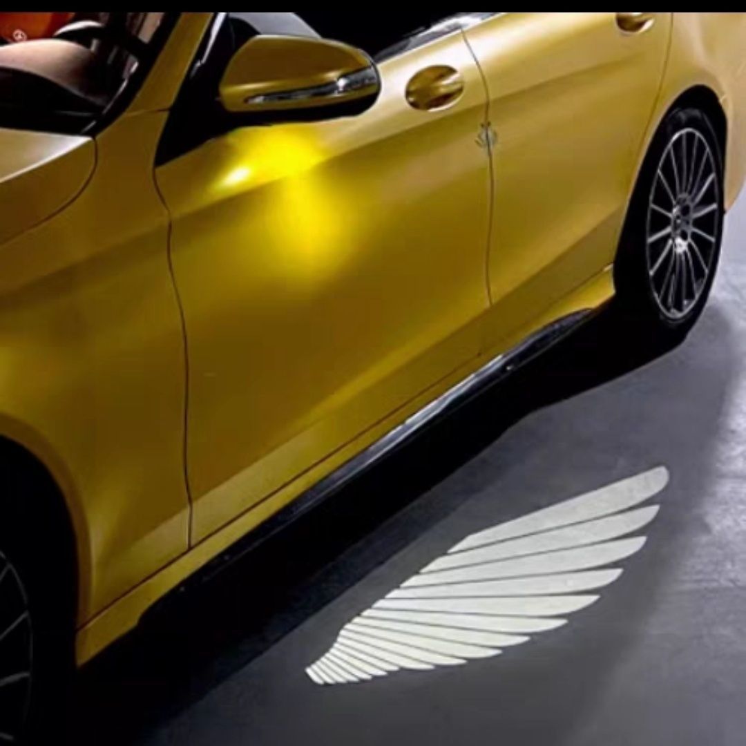 Car Rearview Mirror Courtesy Lamp Angel Wings Silicone Back Scrub Bath Brush