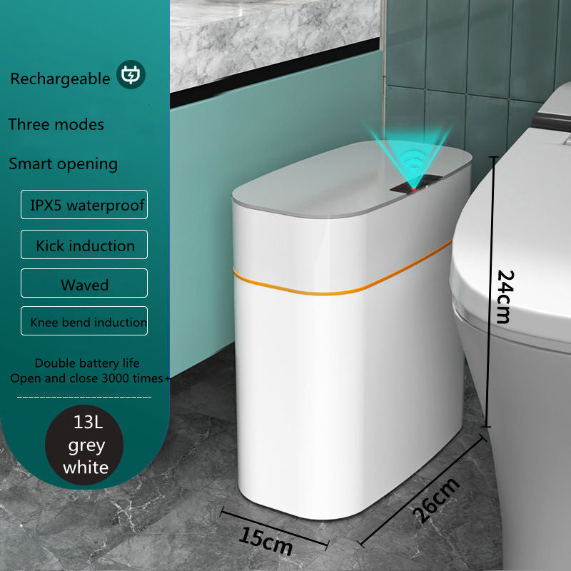 BLYNTRA™ Touchless Smart Trash Can – Sensor Lid, Sleek & Hygienic BLYNTRA