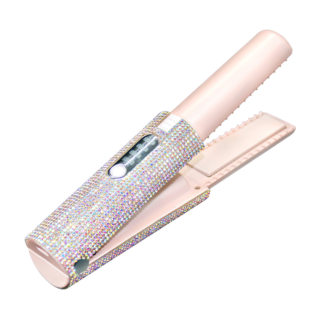 BLYNTRA Diamond Cordless Hair Straightener – Sleek & Compact Design BLYNTRA