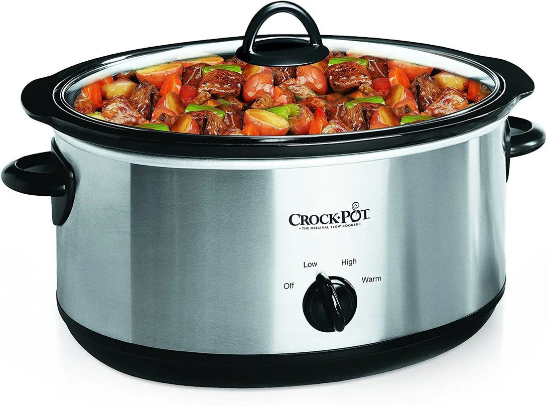 SMARTEST 7QT Manual Oval Slow Cooker BLYNTRA