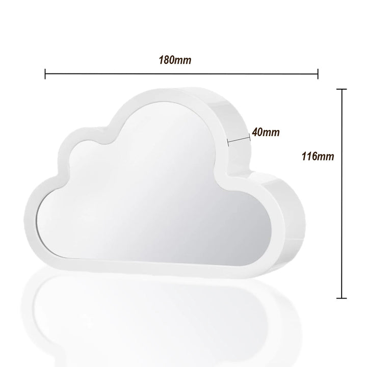 Creative Clouds Tulip Lamps LED Night Light Mirror Table Lamps DIY Bedroom Ornaments Decoration Mirror Table Lights Gifts BLYNTRA