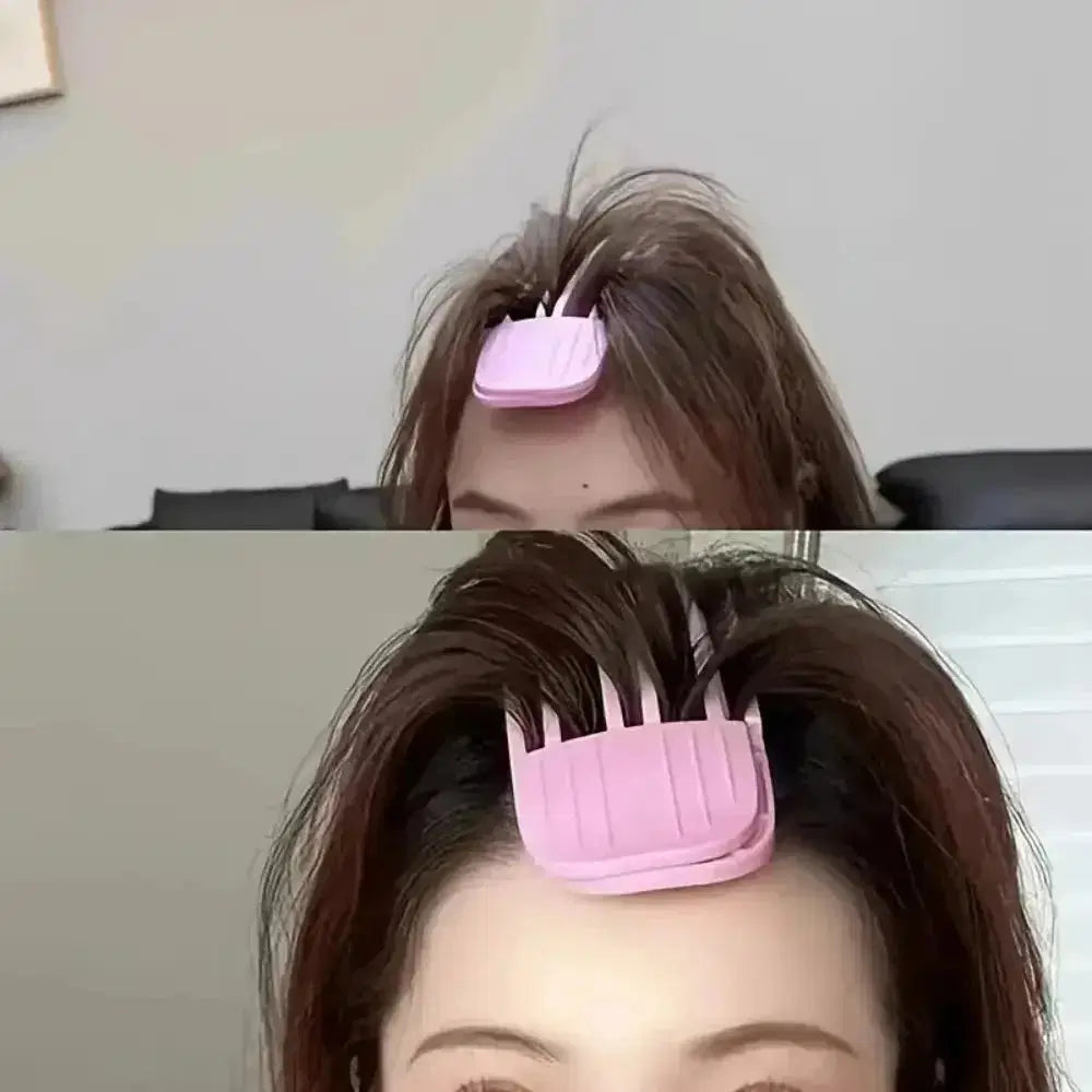 Fluffy Hairpin Curling Bangs Clips Hair Roots Volumizing Hair Clips Women Curling Fixed Shape Clips Fashion Volume Hair Roller SHOPPING HUB