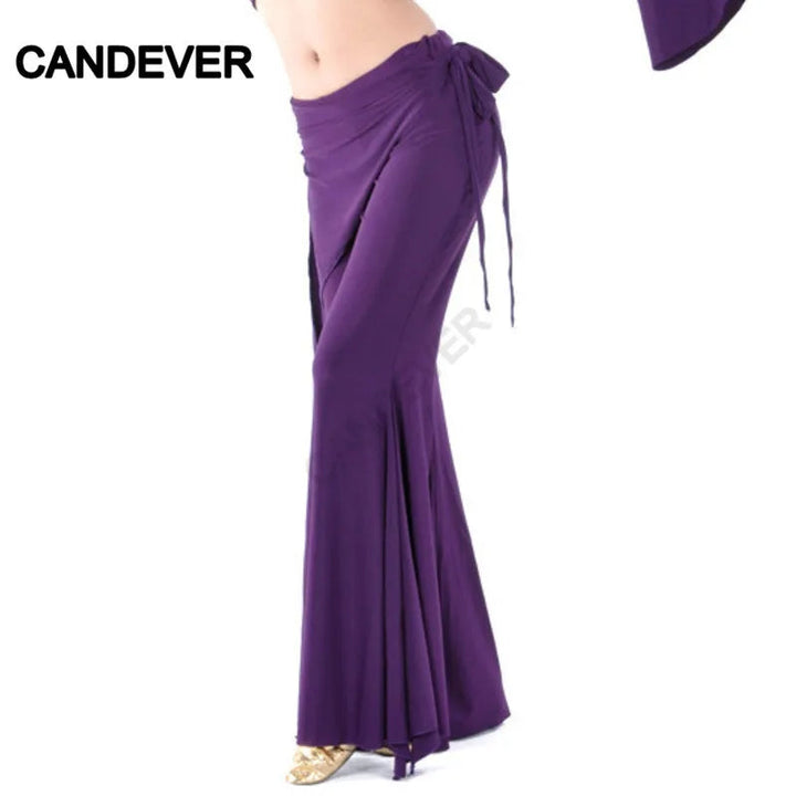 Belly Dance Costume set butterfly top Split tribal pants Performance Oriental Competition Bellydance Dancing Practice Wear Suits SHOPPING HUB